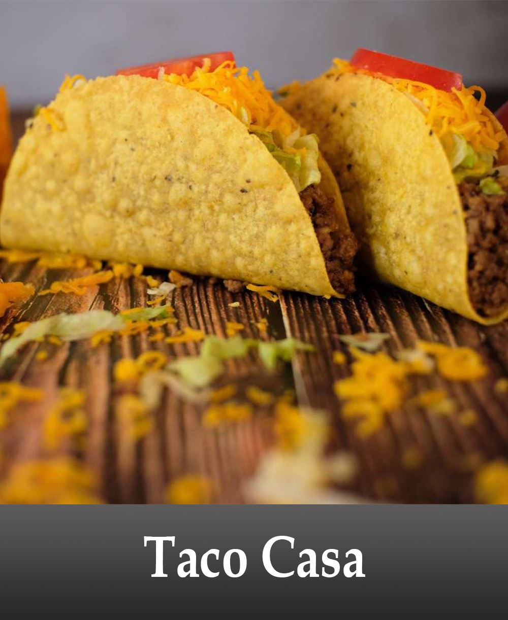 Image of Restaurant Food on a Table with Business Information Below #3