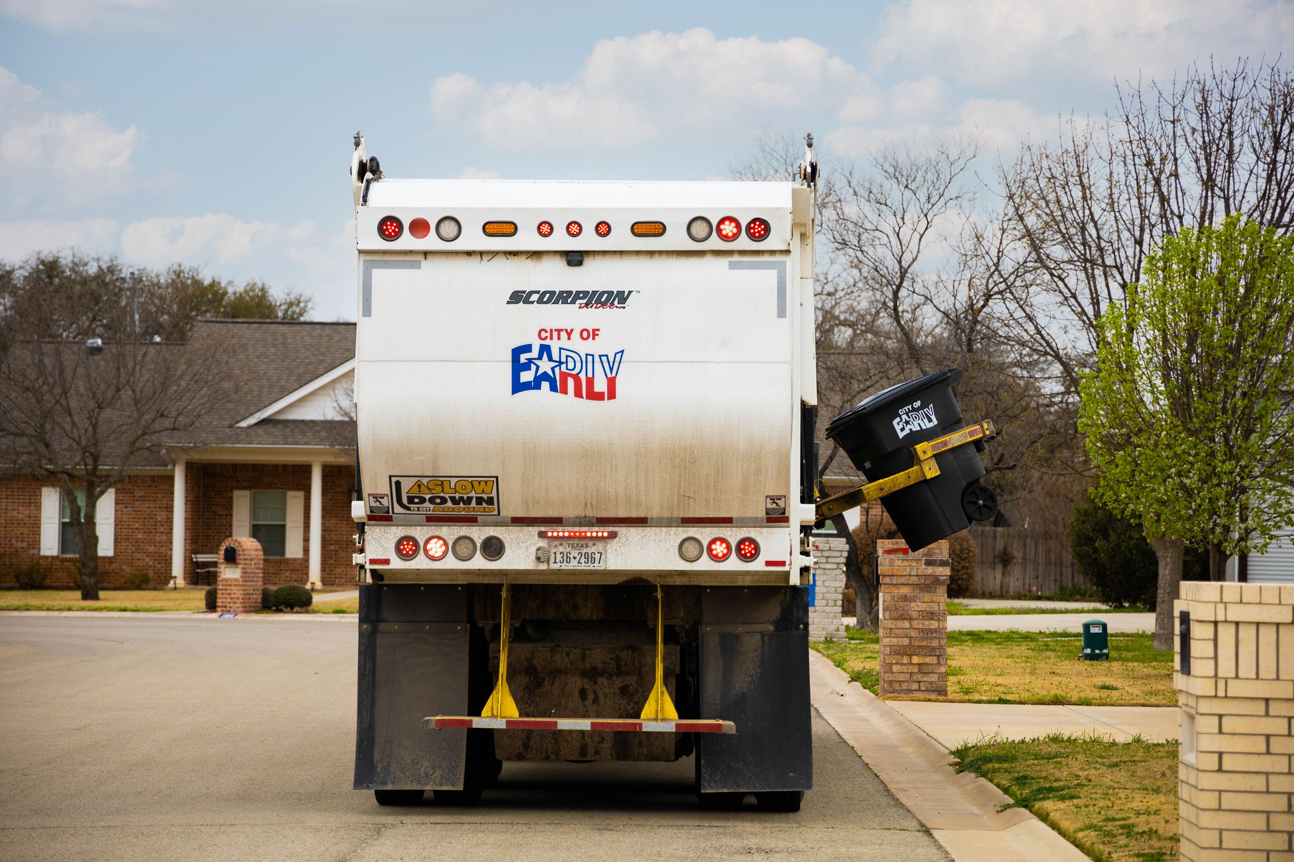 Image of a City of Early Trash Truck #1
