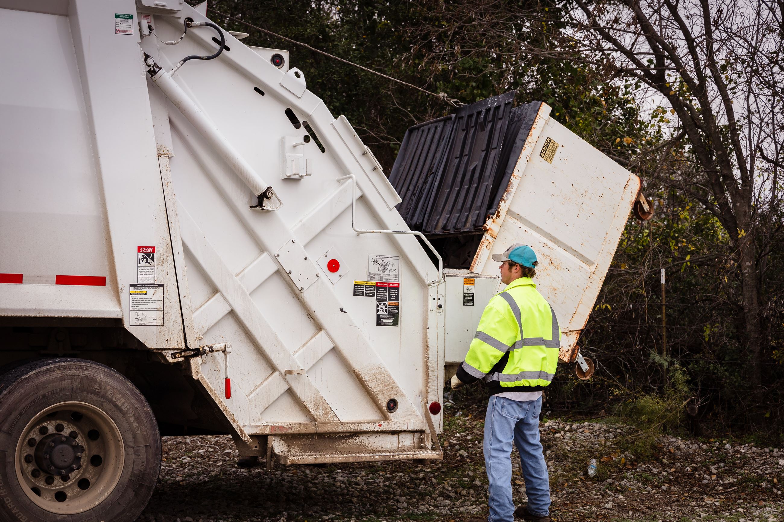 Image of a City of Early Trash Truck #5