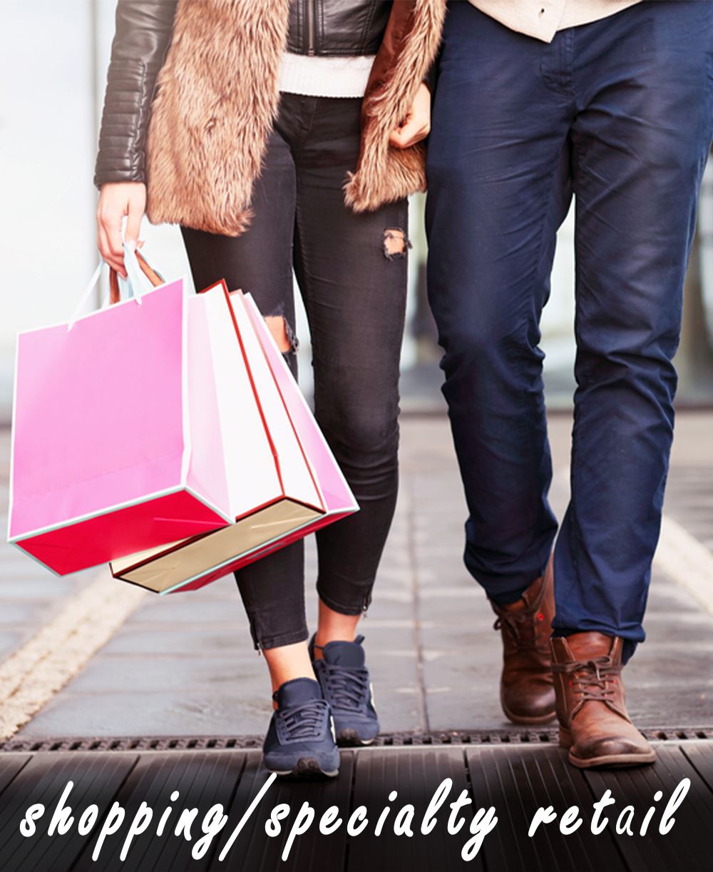 Image of Shopping/Rentales. Clear.