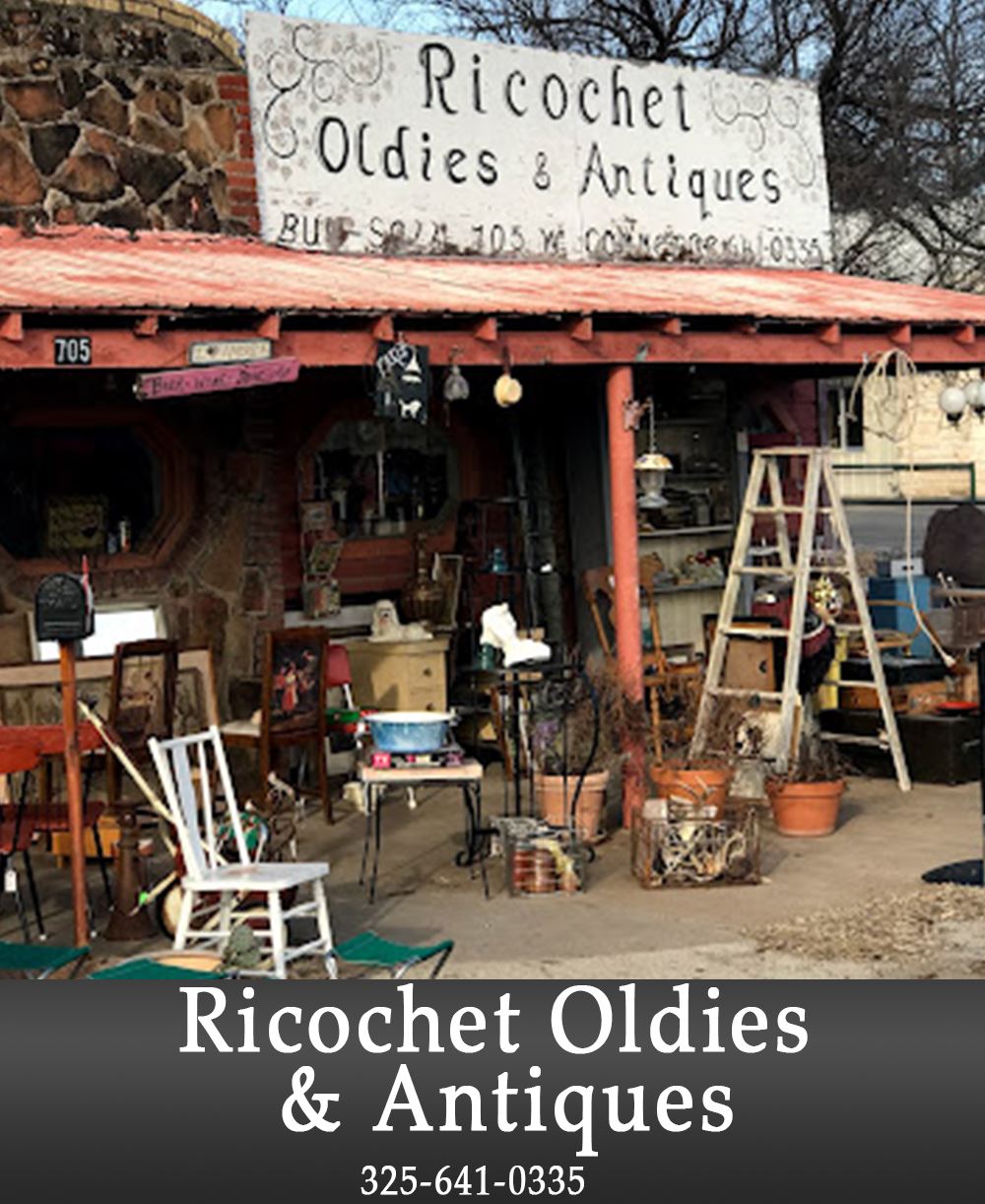 Image of Ricochet Oldies and Antics Add.