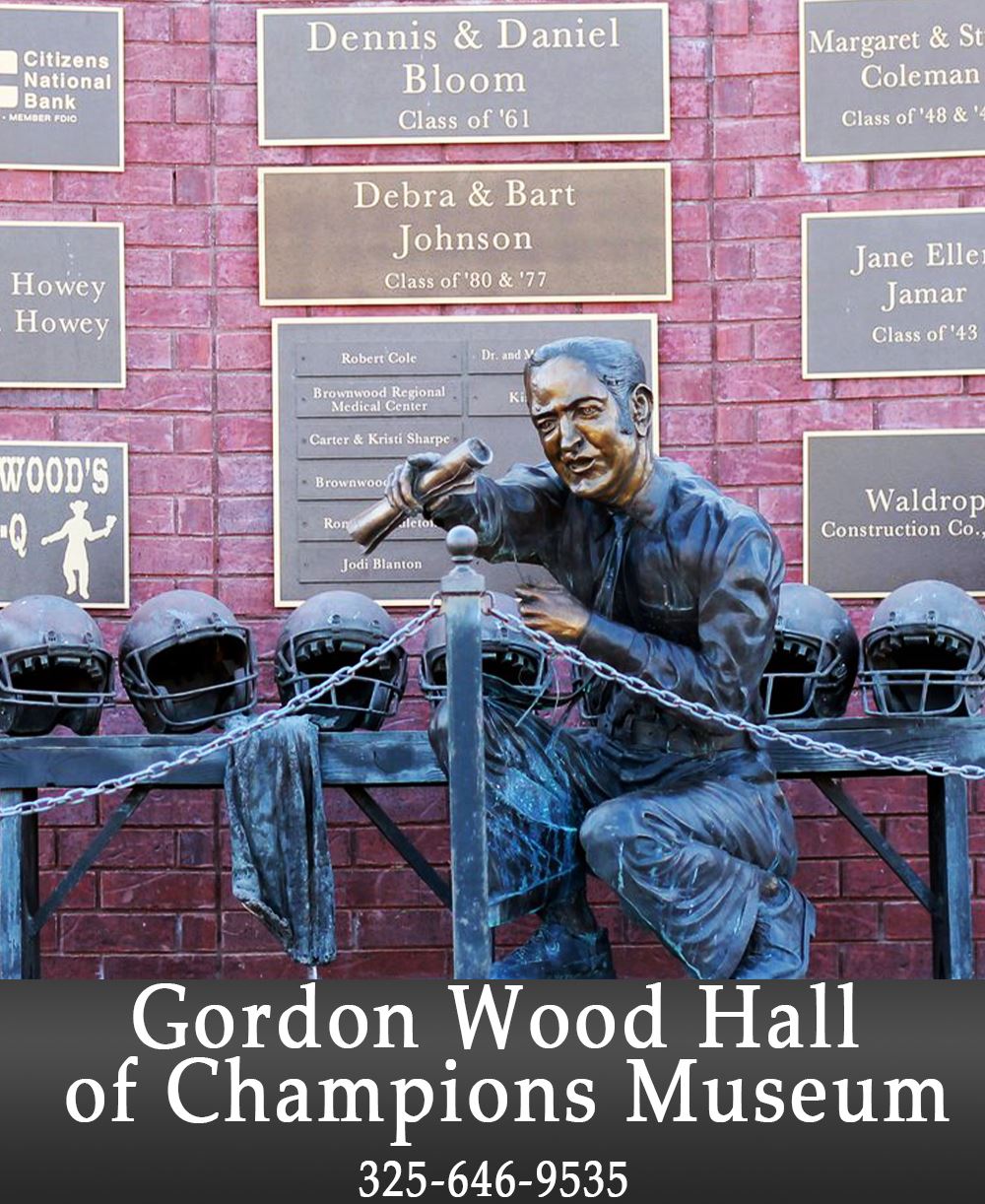 Image of Gordon Wood Hall of Champions Museum Add.