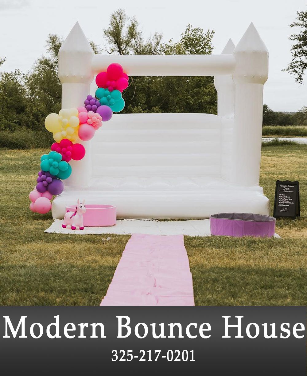 Image of Modern Bounce House Add.