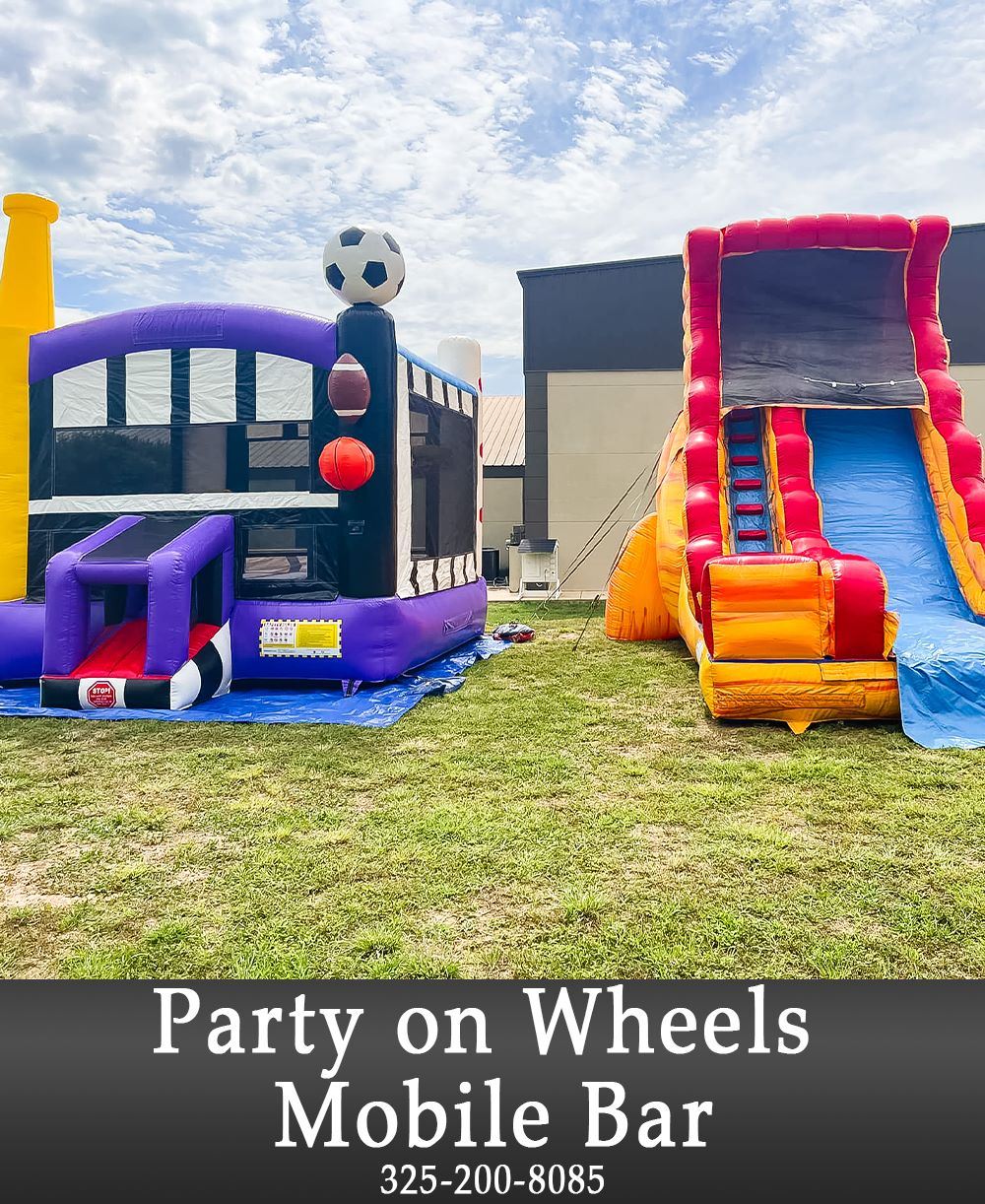 Image of Party on Wheels Add.