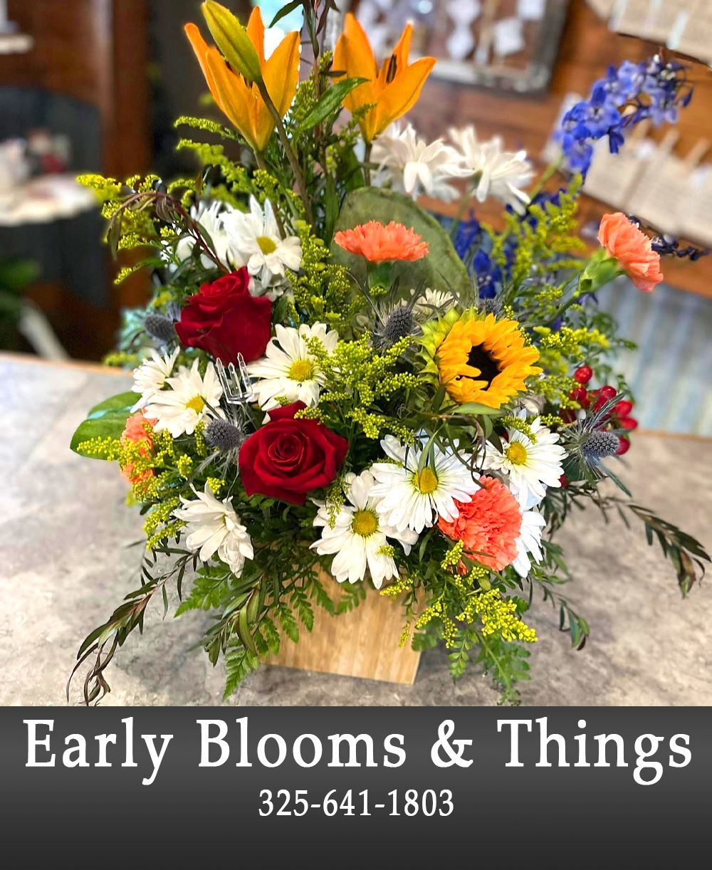 Image of Early Blooms and Things Add.