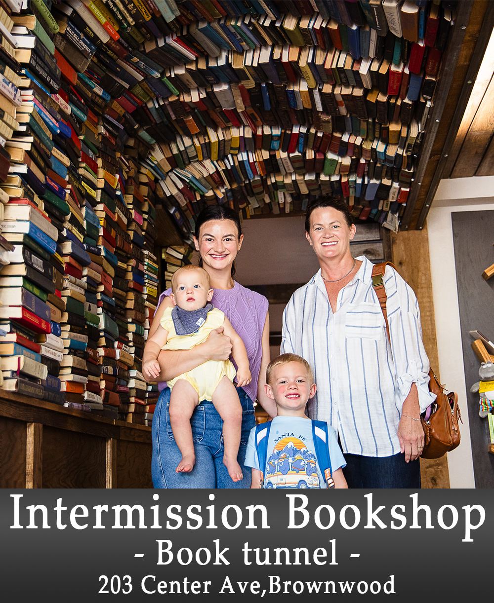 Image of Intermission Bookstore add.