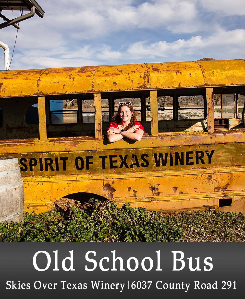 Image of Old school bus Add.