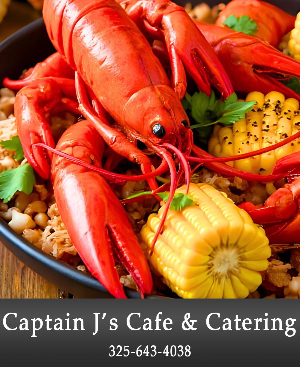 Image of a Seafood Catering Business