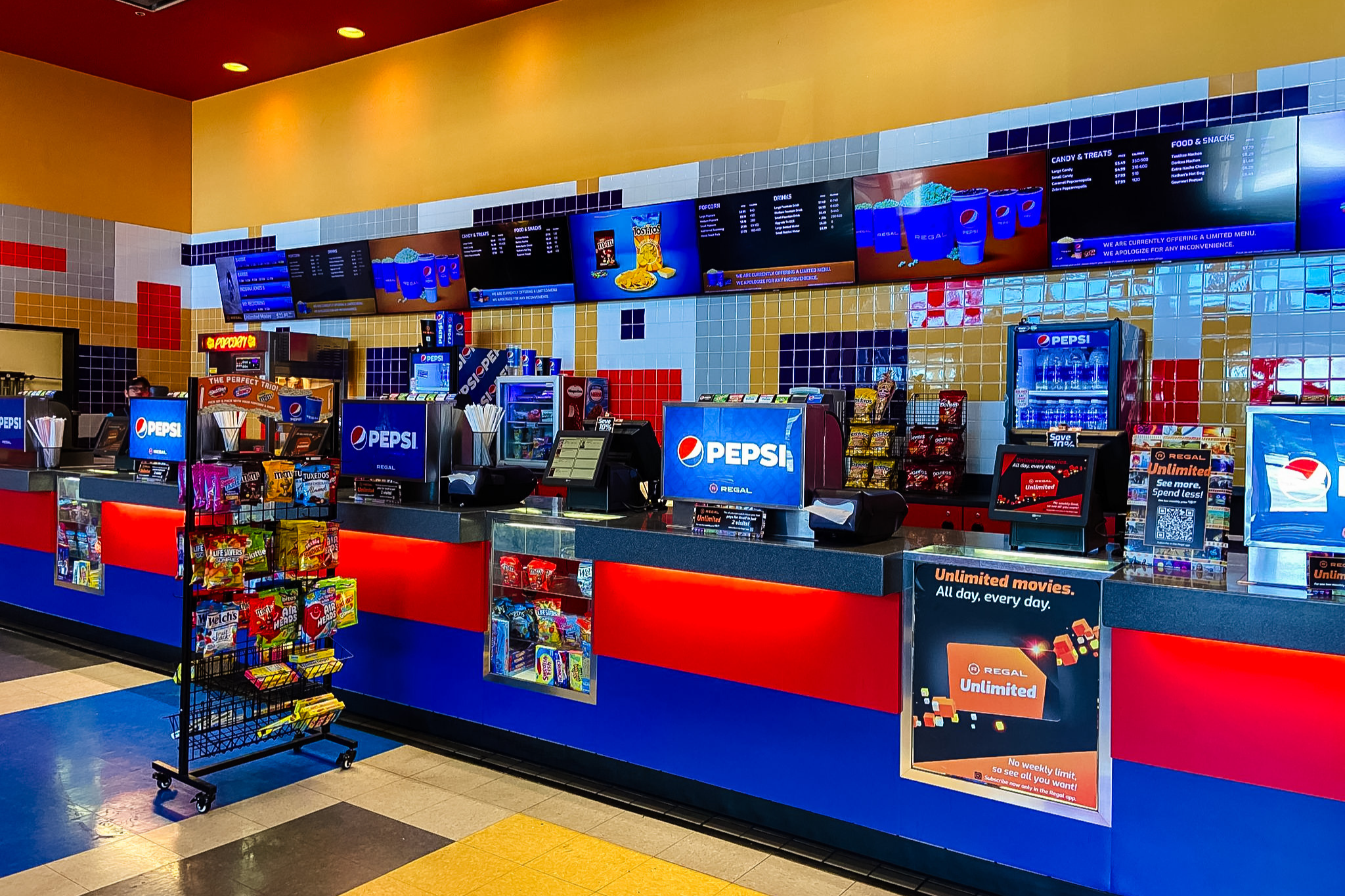 Picture of the theatre lobby