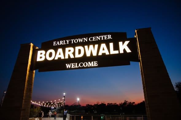Image of Board Walk Sign.