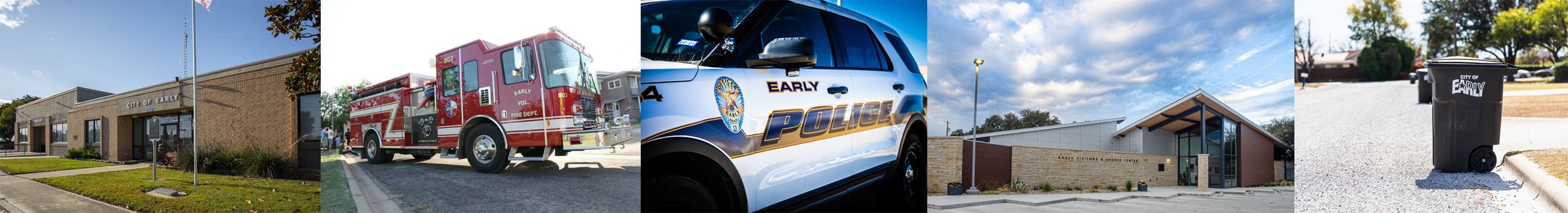 Image of a City of Early Police Car