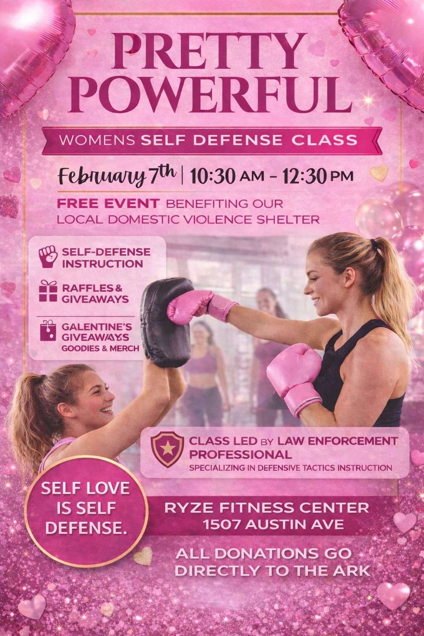 Pretty Powerful – Women’s Self Defense Class